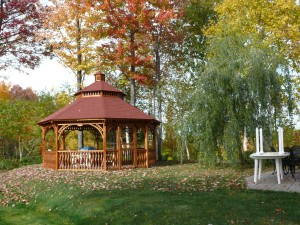 gazebo en bois